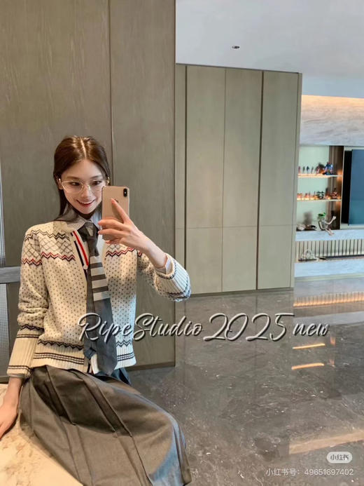 费尔岛提花针织衫 商品图5