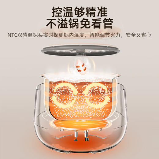 九阳电饭煲3L4L5L升家用多功能智能预约铜匠厚釜内胆电饭锅蒸饭煮饭锅 商品图14