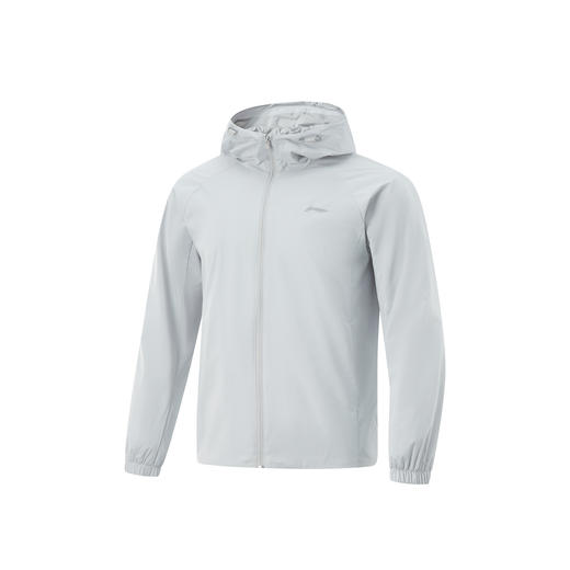 李宁运动风衣外套男健身跑步防泼水保暖夹克运动服夹克AFDV081 商品图3