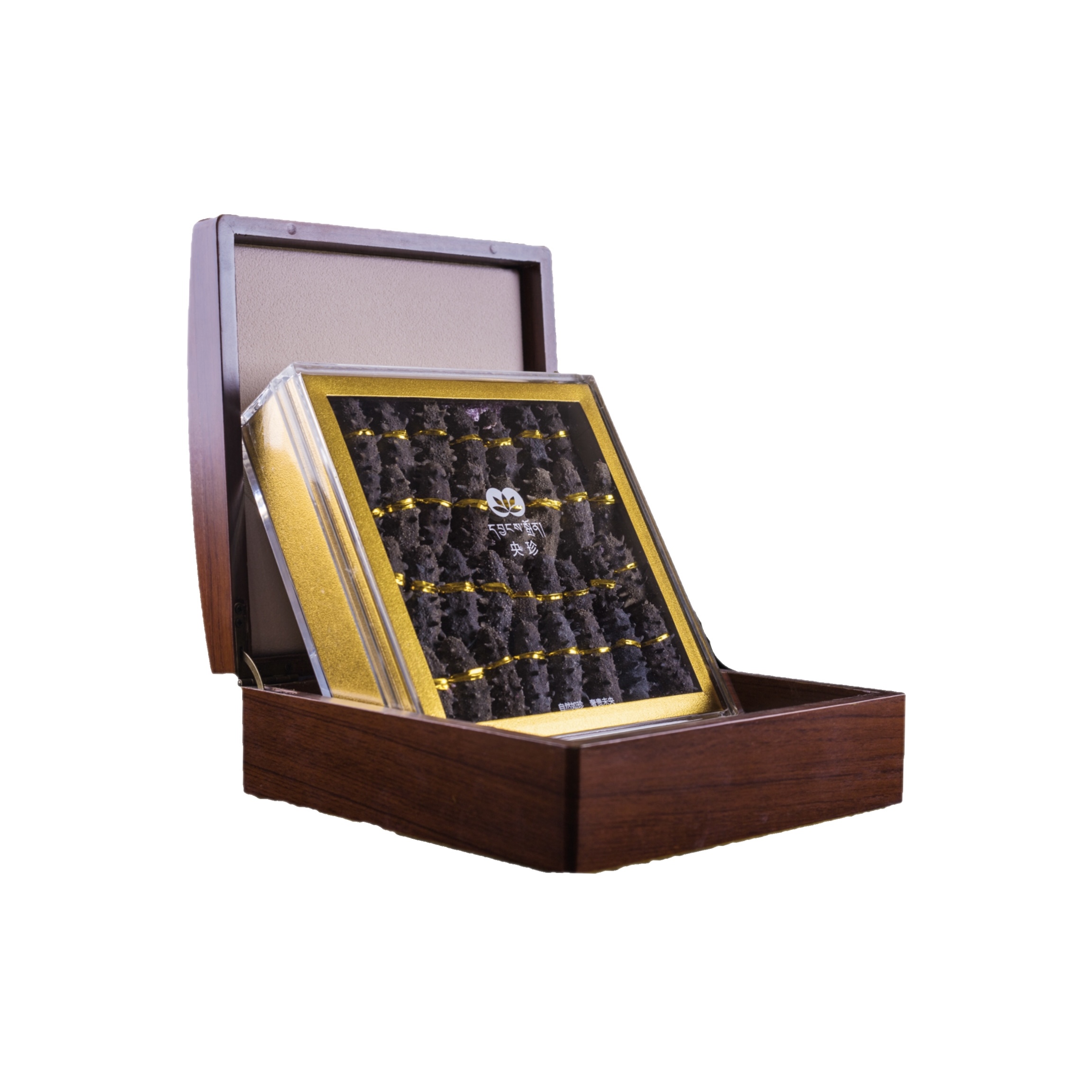 央珍纯淡干海参礼盒100-120头礼盒装