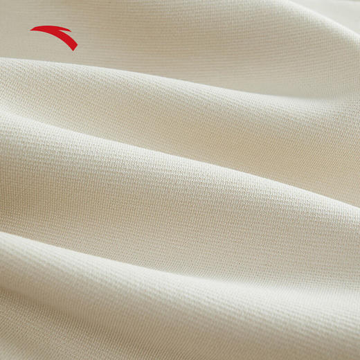 安踏（ANTA）连帽针织运动外套 女冬季新款加绒保暖开衫运动上衣162447717N 白茶色-3 商品图4