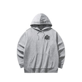 安踏加绒卫衣男冬季新款美式复古宽松加厚长袖运动上衣152548706N