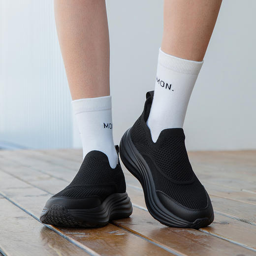 悠行系列1.0 男女同款 一脚蹬 健跑鞋 商品图3