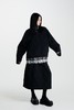 SIA SAYLOR 黑色个性时尚羊花纹外套 21106 商品缩略图1