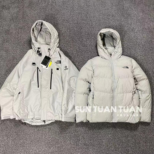 越南代工TNF巅峰鹅绒三合一抗风羽绒服102712 商品图6
