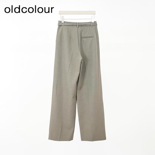 oldcolour欧珂商场同款时尚纯色宽松休闲长裤女Q130705A1 商品图1
