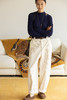 牧衣游原创净色灯芯绒长裤女冬新款简约文艺宽松百搭休闲裤 知尘 商品缩略图2