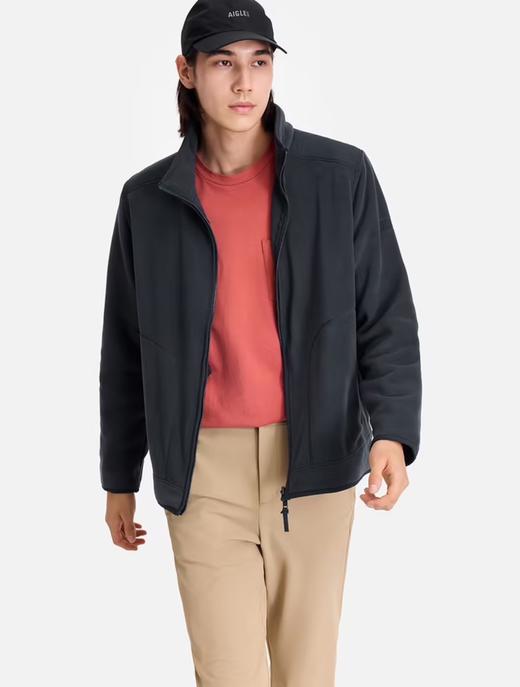 艾高 全拉抓绒衣男  BK764-F . 商品图0