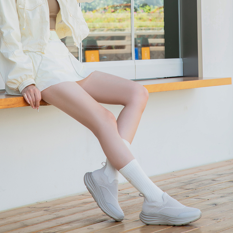 悠行系列1.0 男女同款 一脚蹬 健跑鞋