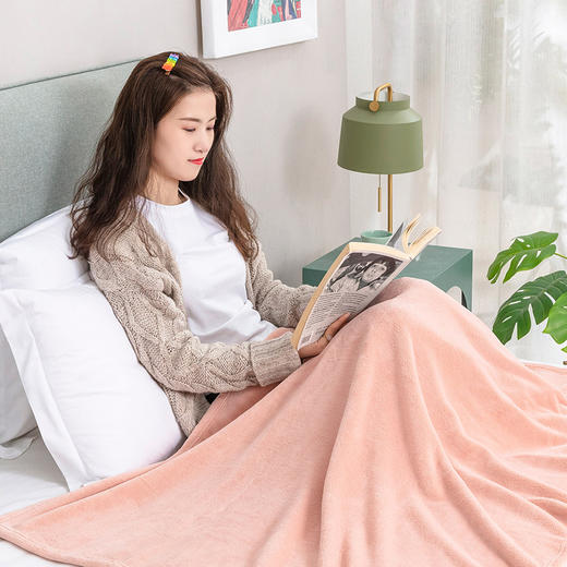 罗莱 TG 超柔A类牛奶绒盖毯 商品图5