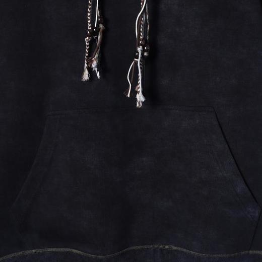 WY1290SDSA男士秋冬新款痞帅男装韩版扎染抽绳连帽卫衣复古百搭套头上衣 商品图2