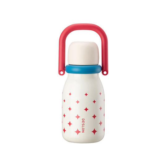 🔥秋冬必入！SUS不锈钢，高颜值双饮随行壶【德世朗DMQH-650萌趣双饮随行壶】💥650ML大容量！！🧀送朋友当礼物很不错✅舒适握感 UU 拎手，随提随走做你的移动补水库 商品图3