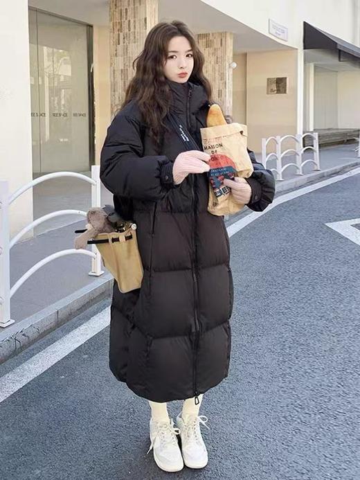 行走的大被子【羽绒服】6367绒子含量90% 宽松飘带高级感大版宽松羽绒服-喜出 商品图1