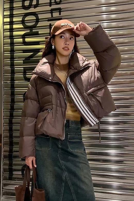 Kai & Kiera 经典简约帅气短款休闲羽绒服 21123 商品图0