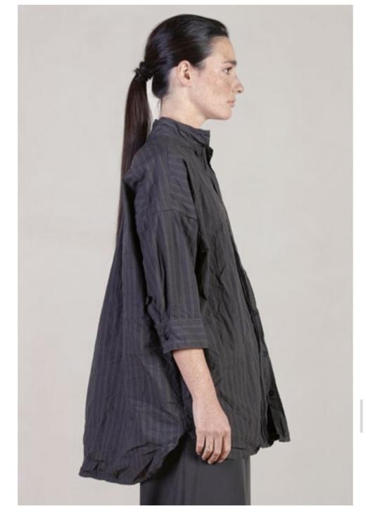 Bergfabel小立领中长款衬衣 商品图11