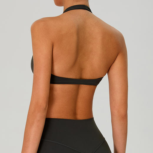 跃牌【化蝶双飞】系列 裸感挂脖美背跑步健身防震瑜伽文胸速干透气高强度运动内衣女TM0263+TM0221+TM0220 商品图3