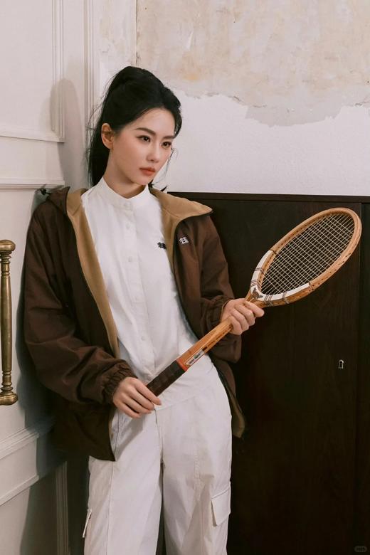 刘诗诗同款kolo*n CHILL-AMOUR FLEECE JACKET双面穿抓绒防风夹克 商品图10