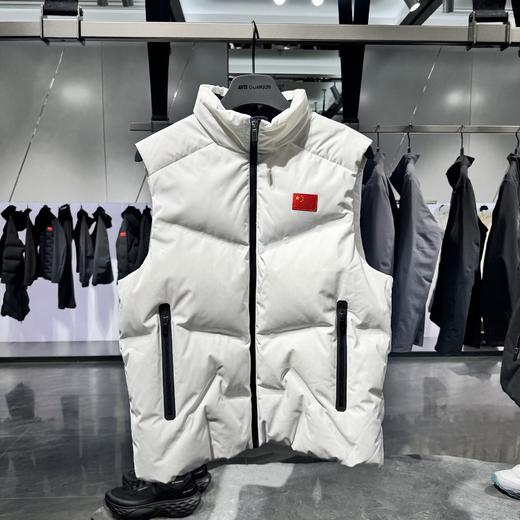 安踏冠军小白鹅绒马甲2025保暖背心152540910 商品图0