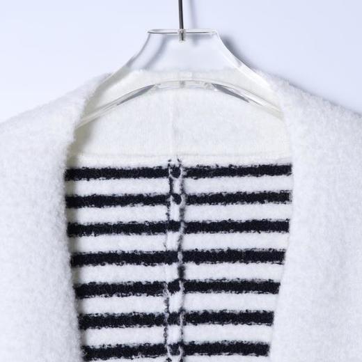 25166SDSA男士秋冬新款痞帅男装慵懒风简约拼接开衫毛衣百搭时尚针织衫 商品图2