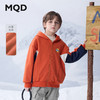 【MQD】冬季男大童撞色拼接学院风连帽外套 商品缩略图0