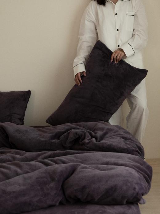 暖绒四件套 | 超暖双面绒· 软糯原绒·「躺下即暖」秋冬加厚四件套 商品图3