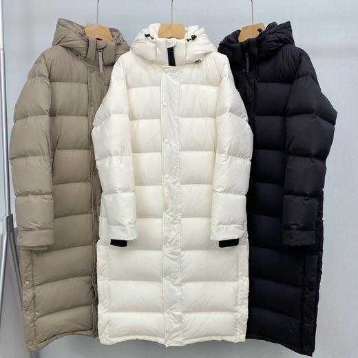 轻奢泡芙！2025年新款90白鹅绒蓬松保暖厚实连帽中长款面包女羽绒服冬！ 商品图4