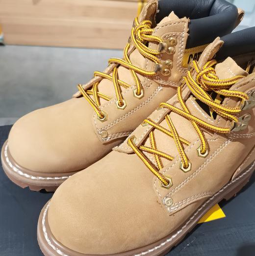 【云粉节】【95折】6楼卡特CAT秋冬高帮大黄靴P70042N3BDC25，吊牌价1398，现价1328 商品图1