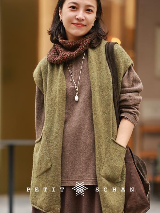 【单笔实付满6888赠，和田玉系列除外，无需加购和拍下】PETIT SCHAN小闪 流动的月光 925银巴洛克珍珠项链毛衣链 商品图4