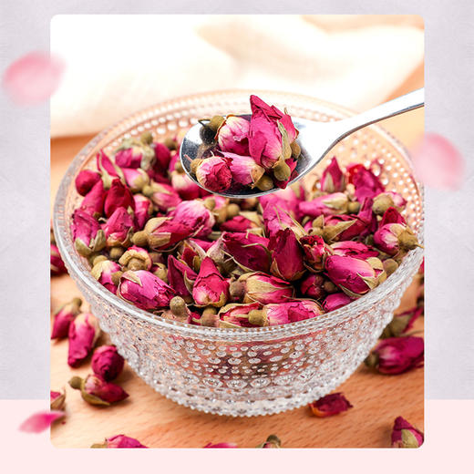 【送3包中粮初萃低GI大米150g】天生好果遇见花茶礼盒460g（胎菊花50g+大麦茶250g+红玫瑰60g+红枣100g）-（花茶效期至26年2月21日；大米效期至26年5月17日）-专享价 商品图6