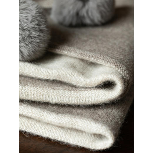 牧衣游原创 100%山羊绒围巾细腻柔软保暖 禾意【不支持会员折】 商品图3