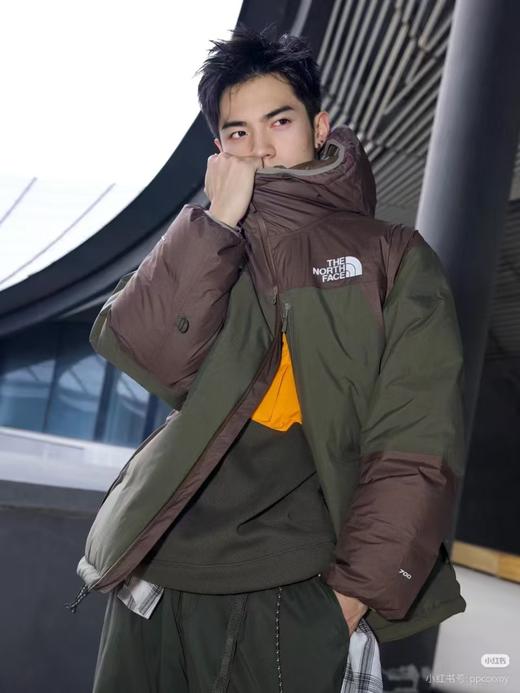 北面UE户外男士防水拼色Pertex轻量情侣款羽绒服 商品图2