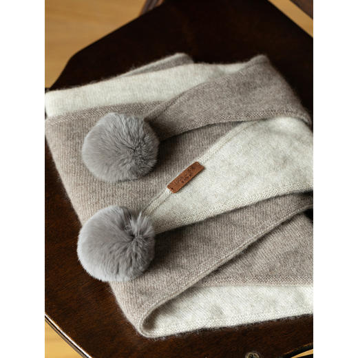 牧衣游原创 100%山羊绒围巾细腻柔软保暖 禾意【不支持会员折】 商品图2