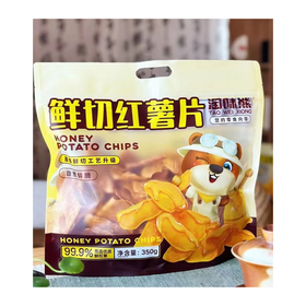 淘味熊350g鲜切红薯片