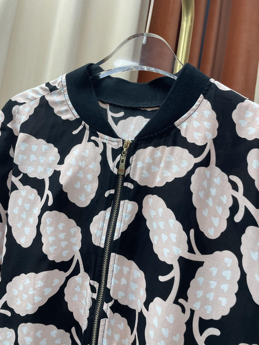 「断码清仓」拉链款复古提花棒球服外套 XL码  ZFYY064 商品图1