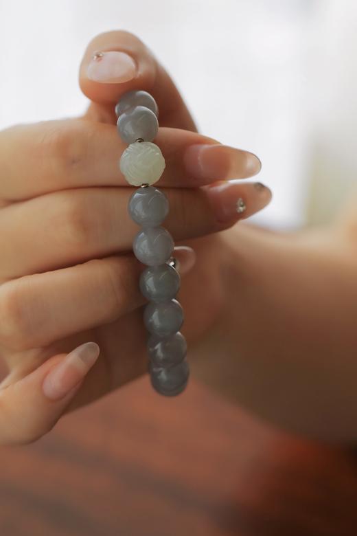 10mm烟紫18k金手串 商品图1