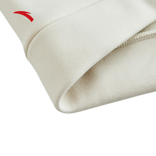 安踏（ANTA）连帽针织运动外套 女冬季新款加绒保暖开衫运动上衣162447717N 白茶色-3 商品图6