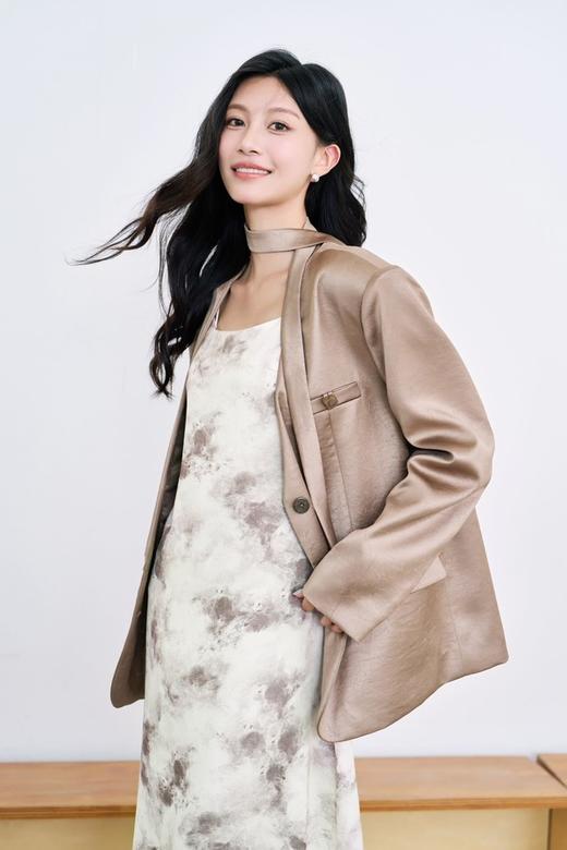 Kai & Kiera 知性优雅气质飘带西装外套 21214 商品图2