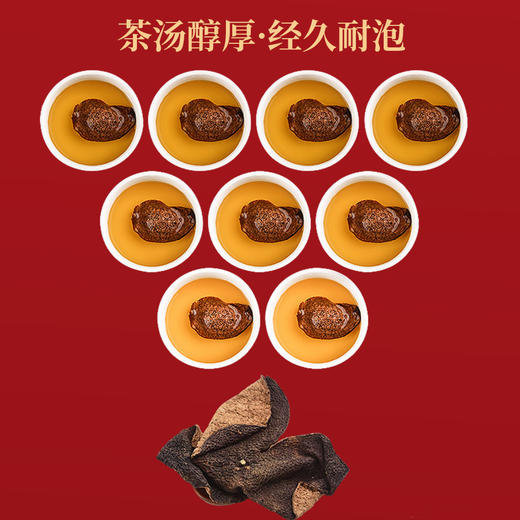 庄民 陈皮礼盒 正宗十五年 15年新会老陈皮干 大红皮 茶叶花草茶泡水 精选好货200克/盒年货好礼必备 商品图2