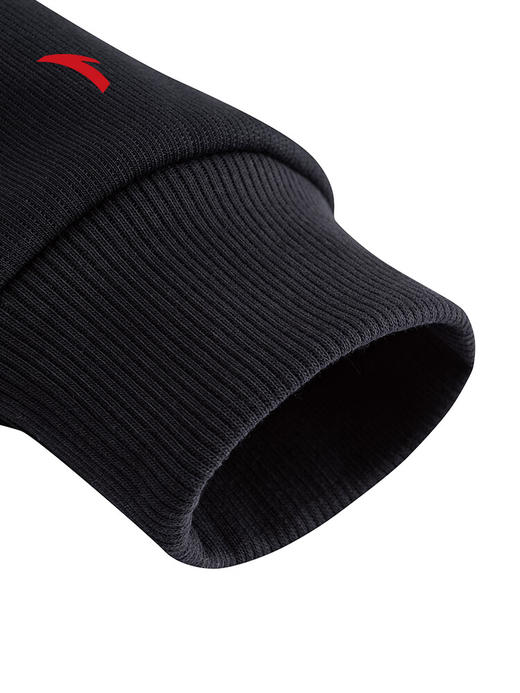 安踏易打理外套丨冬季保暖开衫修身训练连帽运动上衣女162547711N 商品图9