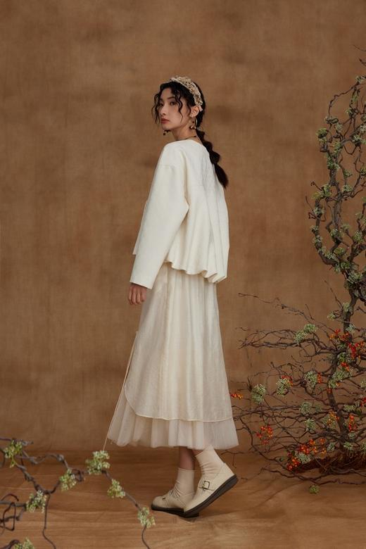 LNNNS 新国风中式盘扣V领短款外套 20935 商品图4