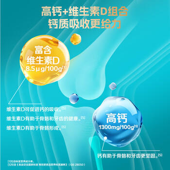 蒙牛铂金装中老年益生菌高钙富硒奶粉800g*2罐礼盒装 送礼送父母 /水饮冲调 /成人奶粉 /中老年牛奶粉 商品图5