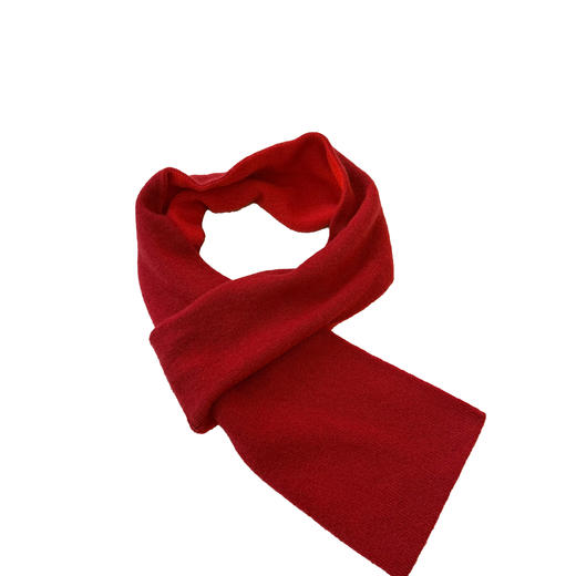 力荐！多色可选100山羊绒小围巾男女加厚针织围脖 商品图4