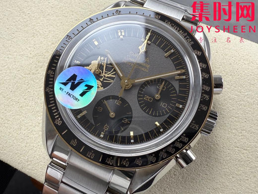 N1欧米茄 超霸系列310.20.42.50.01.001（"阿波罗11号"50周年版）超霸月球表 定制Cal.3861手动上链机械机芯 男士腕表 表径42mm 商品图2