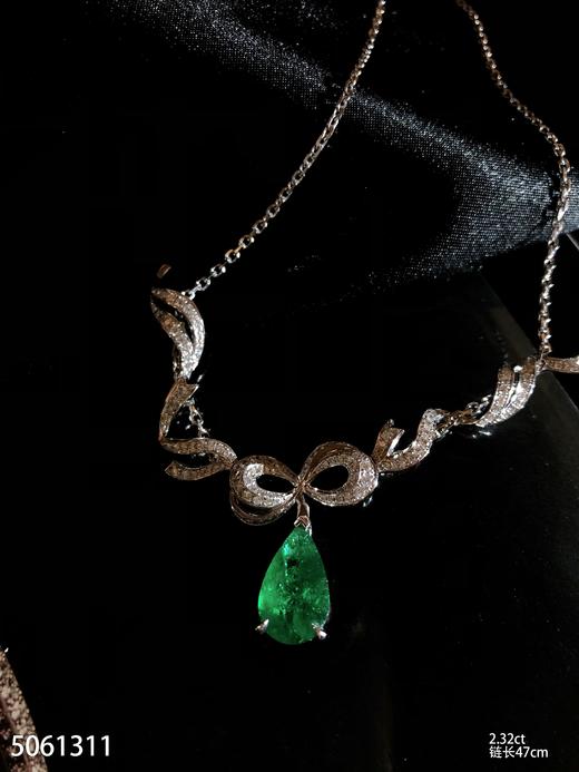 2.32ct祖母绿钻石套链，产自哥伦比亚【5061311】具体价格微信咨询 商品图3