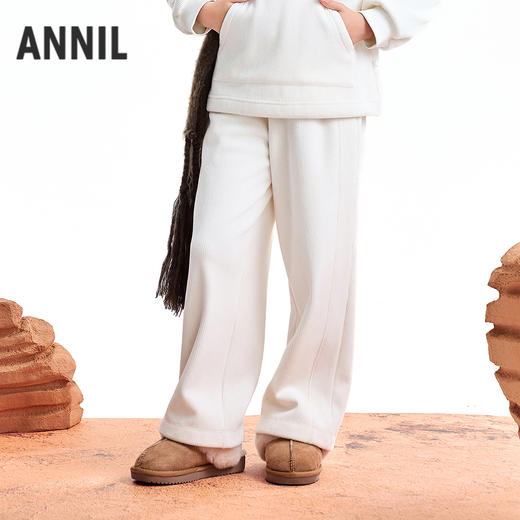 【实体店同款】女童全腰针织长裤冬季新款安奈儿童装AG546064 商品图2