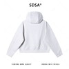 25184SDSA男士秋冬新款痞帅男装美式简约烫钻字母拉链连帽卫衣百搭宽松 商品缩略图5