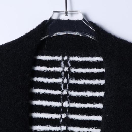 25166SDSA男士秋冬新款痞帅男装慵懒风简约拼接开衫毛衣百搭时尚针织衫 商品图2