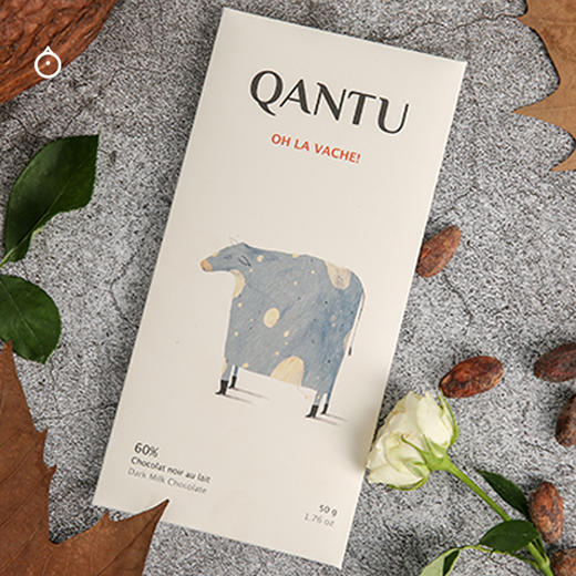 企鹅市集|加拿大Qantu坎涂金奖巧克力50g 增味奶巧/无糖奶巧/羊奶巧克力/黑巧克力可选 商品图9