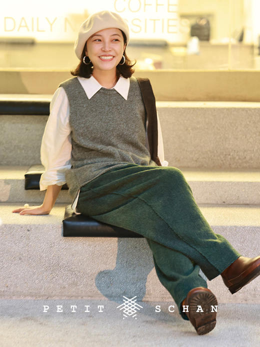 PETIT SCHAN小闪 SHO#003 Dedicated Practitioner 笃行者 意大利水洗马皮澳洲皮毛一体羊羔毛雪地靴 商品图3