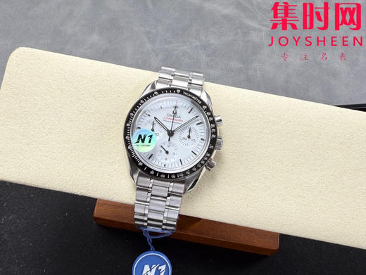 N1欧米茄超霸计时系列 超霸月球表 第四代超霸 熊猫超霸 定制透底Cal.3861手动上链机械机芯 男士腕表 表径42mm 商品图4